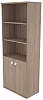 Офисный шкаф высокий для документов полуоткрытый Style