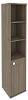 Офисный шкаф высокий узкий полузакрытый(Л/Пр)