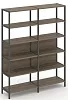 Двухсекционный стеллаж пятиярусный