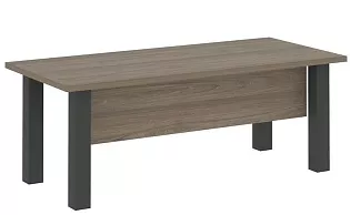 Стол для руководителя на металлокаркасе