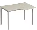 Стол письменный на П-образном металлокаркасе (правый)