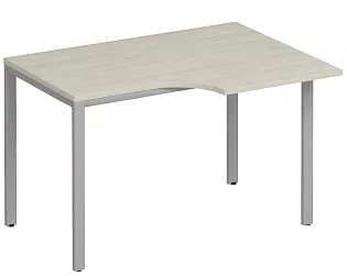 Стол письменный на П-образном металлокаркасе (правый)