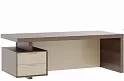 Стол письменный с тумбой малой (левый)