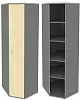 Офисный шкаф для документов угловой