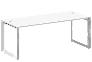 Стол руководителя на О-образном металлокаркасе