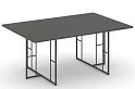 Стол для переговоров на металлических опорах