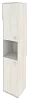 Офисный шкаф высокий узкий левый
