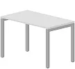 Стол рабочий на металлокаркасе (П-опоры / 2 громмета)