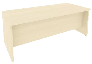 Офисный письменный стол для руководителя (прямоугольный)