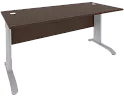 Стол письменный на L-образном металлокаркасе