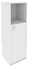 Офисный шкаф средний узкий правый