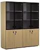 Офисный шкаф для документов комбинированный