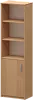 Офисный шкаф комбин. узк. открытый