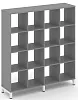 Каркас стеллажа 4 яруса (без вставок и задних стенок)