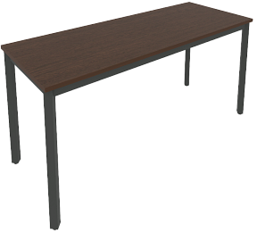 Стол письменный на П-образном металлокаркасе Slim
