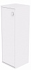 Офисный шкаф узкий средний закрытый