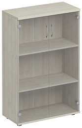 Офисный шкаф для документов с прозрачным стеклом