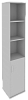 Офисный шкаф узкий полуоткрытый, Л/Пр.