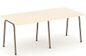 Стол переговорный на металлокаркасе