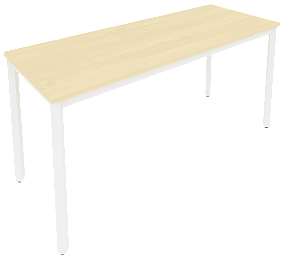 Стол письменный на П-образном металлокаркасе Slim