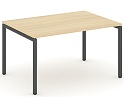 Стол переговорный на П-образных опорах 40х40