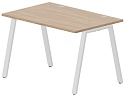 Стол рабочий на металлокаркасе (А-опоры / 2 громмета)