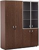 Офисный шкаф комбинированный с гардеробом (4 двери)