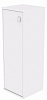 Офисный шкаф узкий средний закрытый