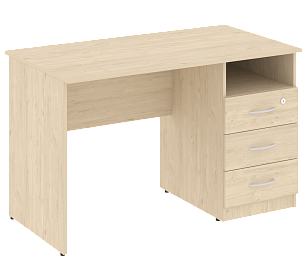 Стол письменный с тумбой правый