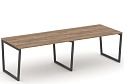 Стол переговорный на T2-образных опорах 40х40  (без лючков)