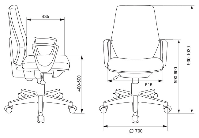 фото кресло CH-545 №5