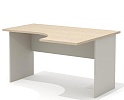 Стол эргономичный, правый (каркас беж)