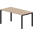 Стол письменный (2 громмета) на П-образном металлокаркасе Strike