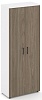 Офисный шкаф высокий широкий (2 высоких фасада, задняя стенка ЛДСП