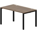 Стол письменный (2 громмета) на П-образном металлокаркасе Strike