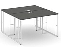 Рабочая станция на металлокаркасе двухсторонняя