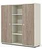 Офисный шкаф-купе с дверьми-купе