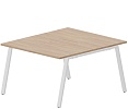 Составной Стол на 2 рабочих места (меламиновые аутлеты)