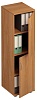 Офисный шкаф для документов узкий полузакрытый