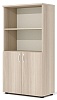Офисный шкаф комбинированный, средний