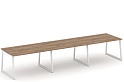 Стол переговорный на T1-образных опорах 40х40