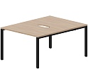 Стол составной  (2 эргономичных выреза)