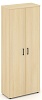 Офисный шкаф высокий широкий (2 высоких фасада, задняя стенка ЛДСП