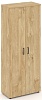 Офисный шкаф высокий широкий (2 высоких фасада, задняя стенка ЛДСП