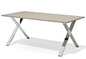 Стол для руководителя на металлокаркасе