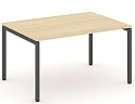 Стол переговорный на П-образных опорах 40х40
