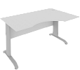 Стол эргономичный на металлокаркасе (правый)
