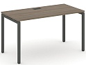 Стол письменный на металлокаркасе на П-образных опорах 40х40