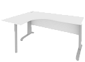 Стол эргономичный на металлокаркасе (левый)