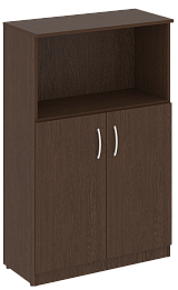 Офисный шкаф средний полузакрытый